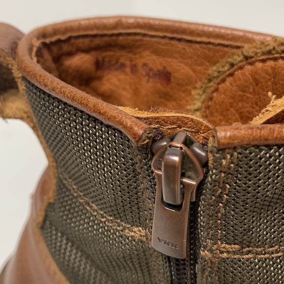 Lace up leather boot THE ART COMPANY - Picture 4 of 17